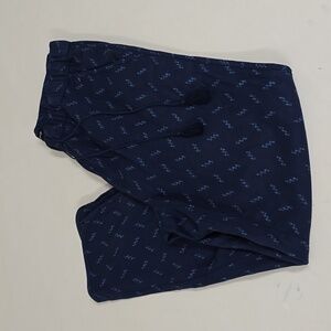 MADEWELL Trousers Blue Purple Lyocell Tassels Comfy Lounge Pants